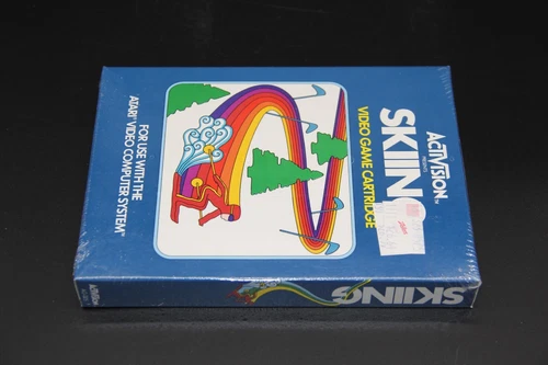 Skiing (Atari 2600, 1981) Blue Box Factory Sealed Excellent Condition Vintage