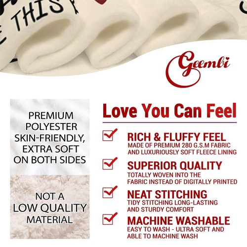 Soft Fleece Throw Blanket 60x80 - Best Gift for Mom Lightweight & Cozy - Picture 2 of 7
