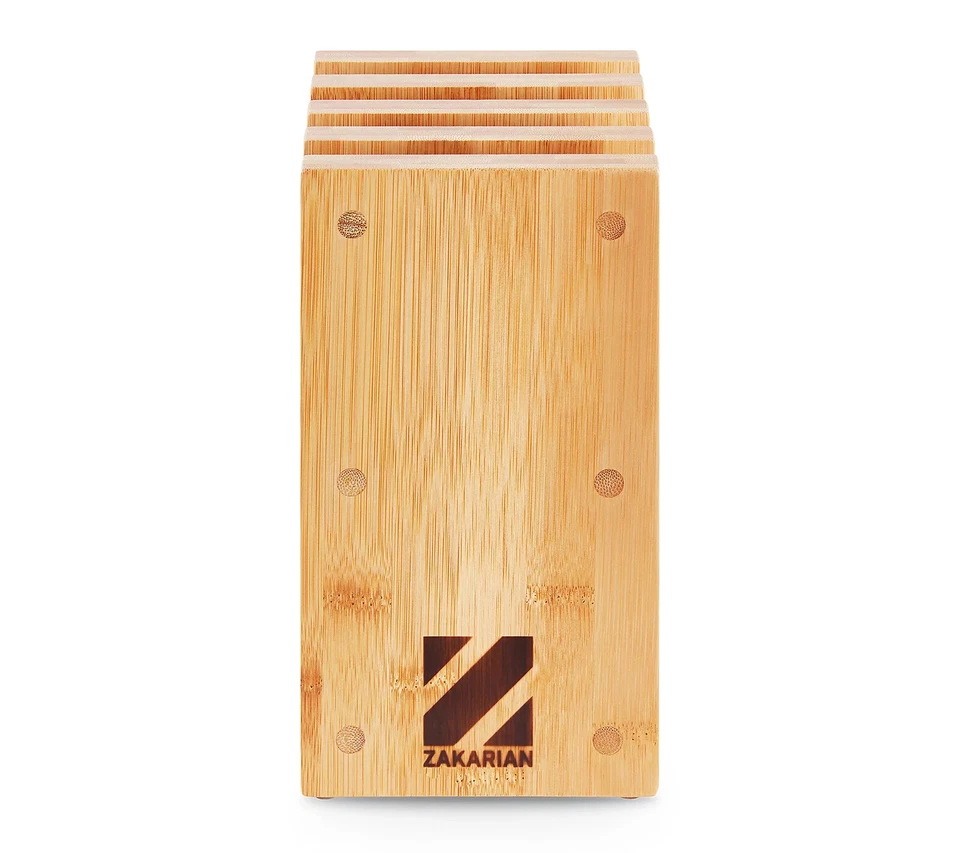 Zakarian Dash Bamboo Wood Magnetic Knife Block ONLY Holder Kitchen Stand Storage - Image 3 of 4