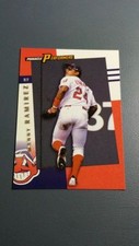 MANNY RAMIREZ 1998 PINNACLE PERFORMERS CARD # 32 B5474