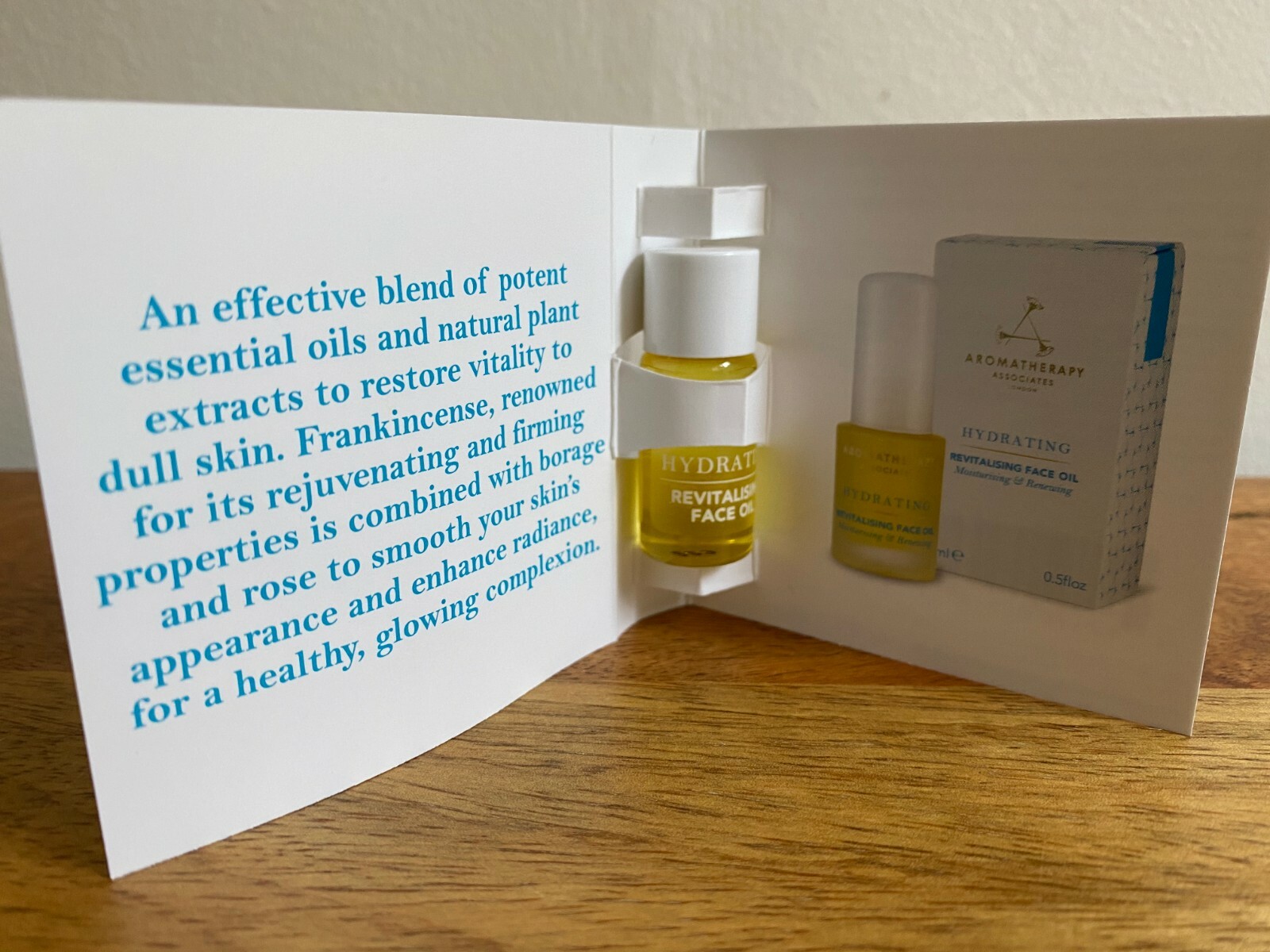 3 X 3ml Aromatherapy Associates INNER STRENGTH Hydrating Revitalizing