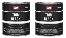 SEM 39144 Trim Black Automotive Trim Finish Restoration (2 Quarts)
