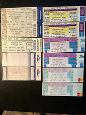 ELEVEN UNUSED FULL TICKETS FOR WIDESPREAD PANIC 1998*1999*2000*2005*2011