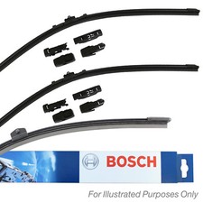For Porsche Panamera 970 Hatch Bosch Aerotwin Plus Front & Rear Wiper Blades Set
