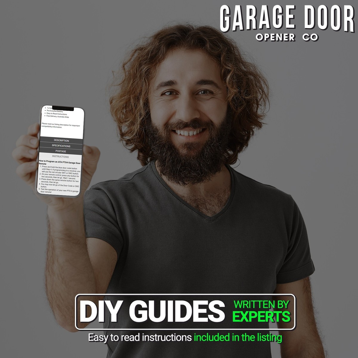 Vervangende Garage Deur Afstandsbediening 4 BTN voor SEIP RC-AM A45 A60 C75 C100 M50