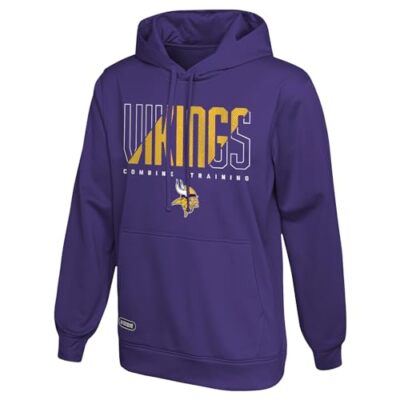Minnesota Vikings Licensed NFL Team Apparel Hoodie Sweatshirt NWT
