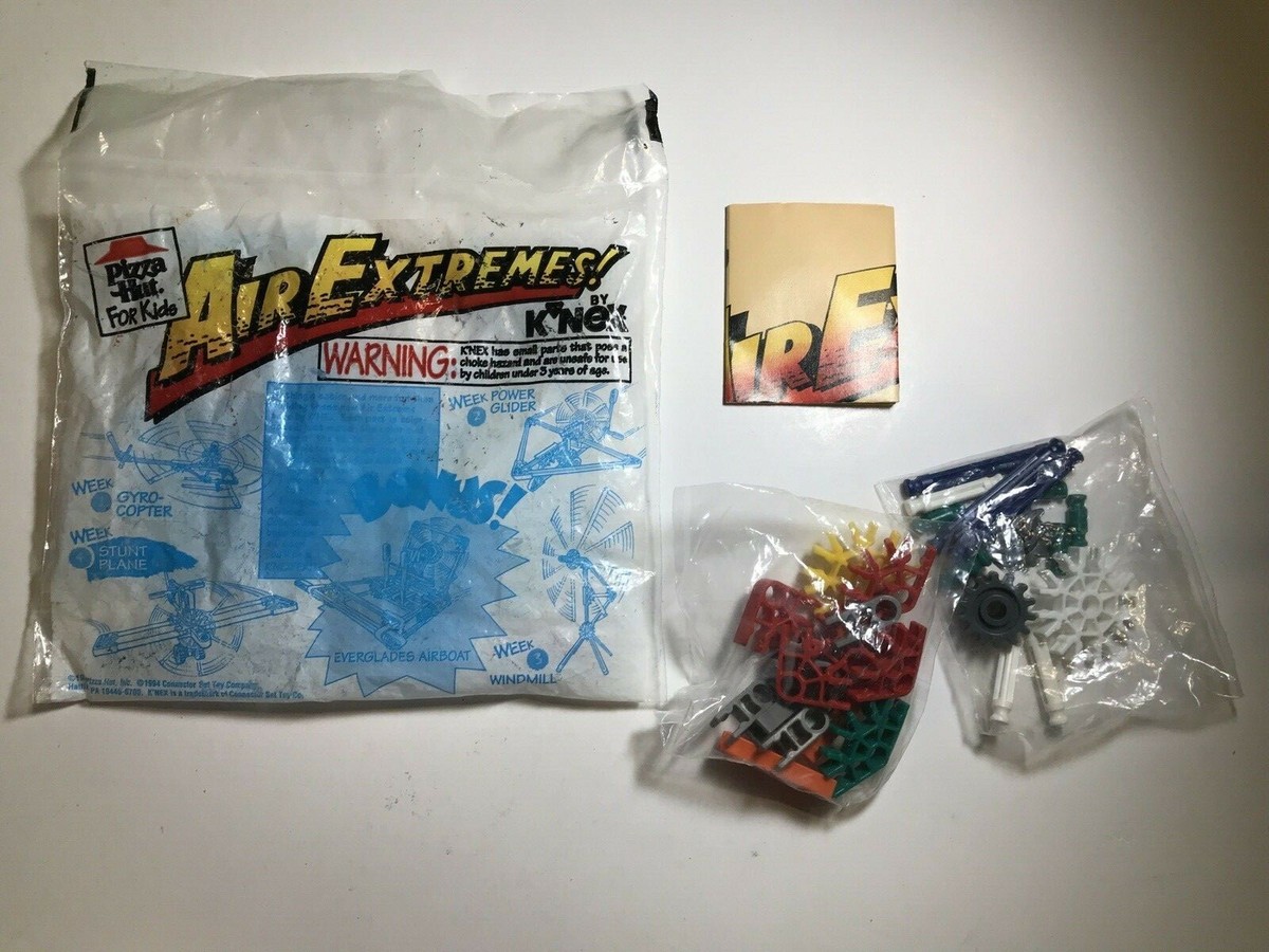 Vintage Pizza Hut For Kids: Air Extremes By K'Nex 1994 | eBay