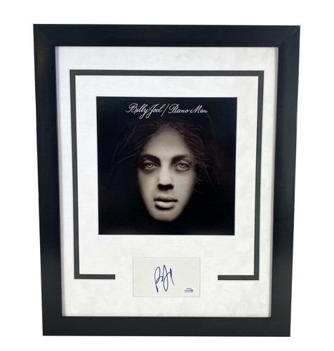Billy Joel Piano Man Autographed Signed 16x20 Photo Display ACOA
