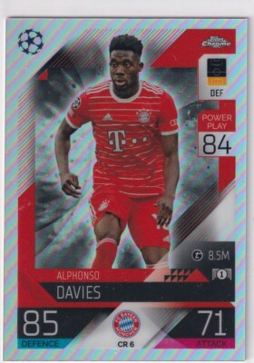 Topps Match Attax Champions League 22/23 Nr. CR 6 Alphonso Davies Chrome