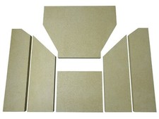 Feuerraumauskleidung Ersatzteil Polar 8 A Arktis 8 Serie 1 Brennraum für Oranier