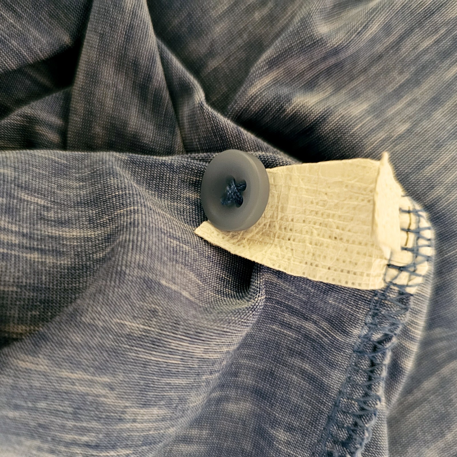 Champion Essentials Polo Shirt Men's Golf Tennis Stretch Split Hem Blue Large  thumbnail 8