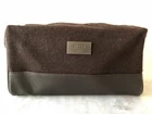 Hugo Boss Mens Toiletry Bag Brown
