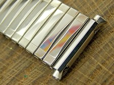 NOS JB Champion Stainless Expansion Mens Unused Vintage Watch Band 17.5mm-21mm
