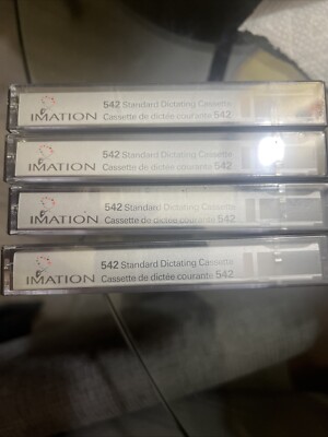 5 Imation IMATION 542 60 minute blank cassettes NOS