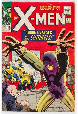 1965 X-Men 14 HIGHER GRADE 1ST APPEARANCE OF SENTINELS