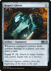 Rogue's Gloves 243/280 Core Set 2019 MTG