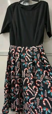 Un-Branded Chritmas Dress 3/4 Sleeve with Pockets SZ M