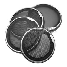 2pcs 6" inch 170mm Speaker Cover Car Audio Decorative Circle Metal Grille Mesh