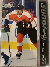 2021-22 Upper Deck Young Guns #497 Maxwell Willman - Philadelphia Flyers