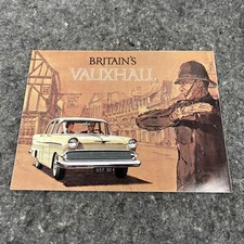 1960 1959 Vauxhall Vintage Original Car Brochure Catalog - General Motors GM
