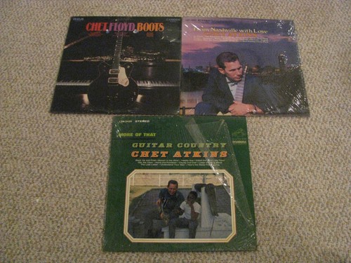 CHET ATKINS~~LOT OF 14 LPs 1960s 1970s FREE SHIPPING Master Country Guitar - Picture 3 of 5