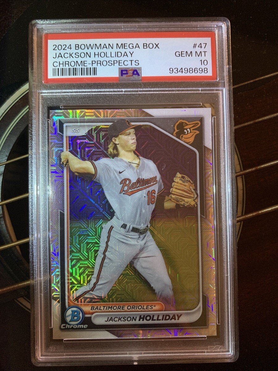 2024 Bowman Chrome Mega Box Jackson Holliday Prospect Mojo 