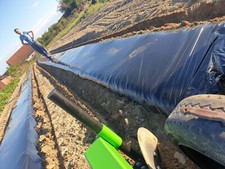 Macchina Baulatrice Pacciamatrice Stendi Nylon telo Da 80 - 150cm Pacciamatura