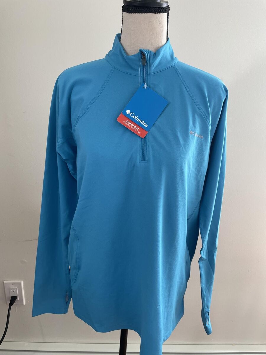 Columbia Womens Midweight Omni Heat Half Zip Baselayer Top Columbia Womens Midweight Omni Heat Half Zip Baselayer Top