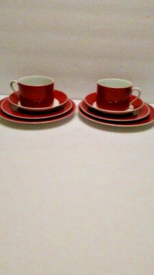 Fitz and Floyd Rondelet Terra Cotta -2 Four Place Settings | eBay