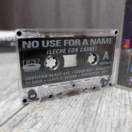 RARE 1995 No Use For A Name - Leche Con Carne Cassette Tape - FAT522 4 - Bild 3 von 6