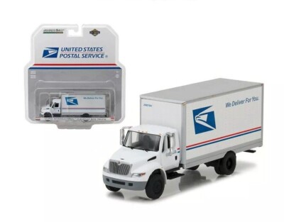 USPS Post Transporter International Durastar Kiste Lkw 1/64 Diecast Modellauto