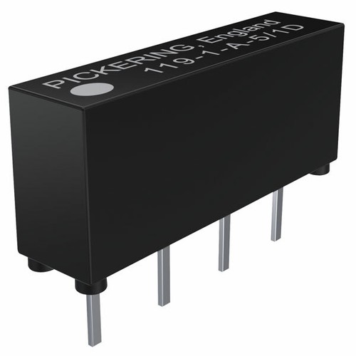 Pickering High Voltage 1kV Standoff. 1 (SPST). 5 Volt coil Micro SIL