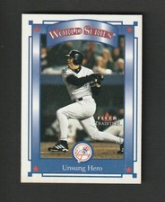 2001 Fleer Tradition Unsung Hero Luis Sojo #417 New York Yankees