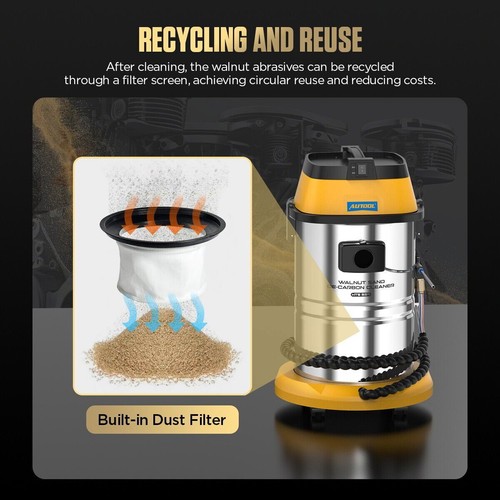 Engine Carbon Cleaner Intake Valve Walnut Sand Blasting Blaster Cleaning Machine - Picture 6 of 15