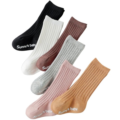 Toddler Knee High Socks Non Slip Anti Skid Baby Boy Girls Seamless Long Stock... - Picture 6 of 6