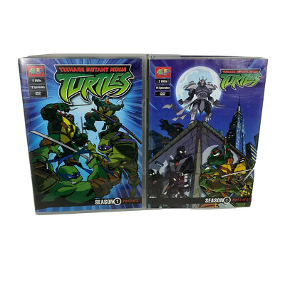 Teenage Mutant Ninja Turtles TMNT 2003 Season 1 Part 1 & 2 DVDs 4Kids Funimation