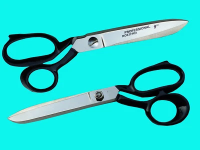 MARKENLOS Profi Schneiderschere Größe 9" Stoffschere Textilschere Schere rostfrei