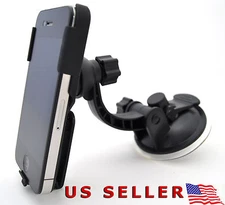 NEW iPhone 4S 4 4G Suction Car Window Dock Mount + Belt Clip verizon sprint at&t