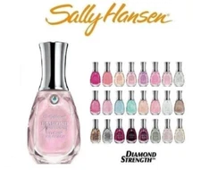 (Lot of 2) CHOICE of Color Sally Hansen Diamond Strength No Chip Nail Polish NeW