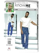 Men's Jeans 44-46-48-50-52 Plus Know Me by Mimi G Sewing Pattern ME2024 Average