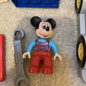 LEGO Duplo Mickey's Car Workshop 10829 Toy Building Set Disney Junior Clubhouse