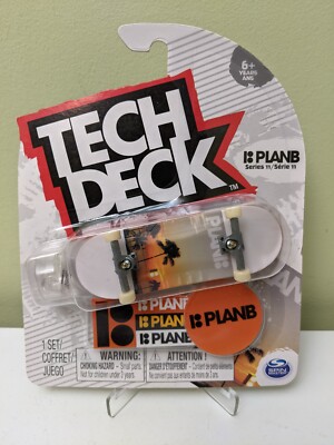 Tech Deck Plan B Series 11 Fingerboard Skateboard Palm Tree Tropical Ultra Rare 