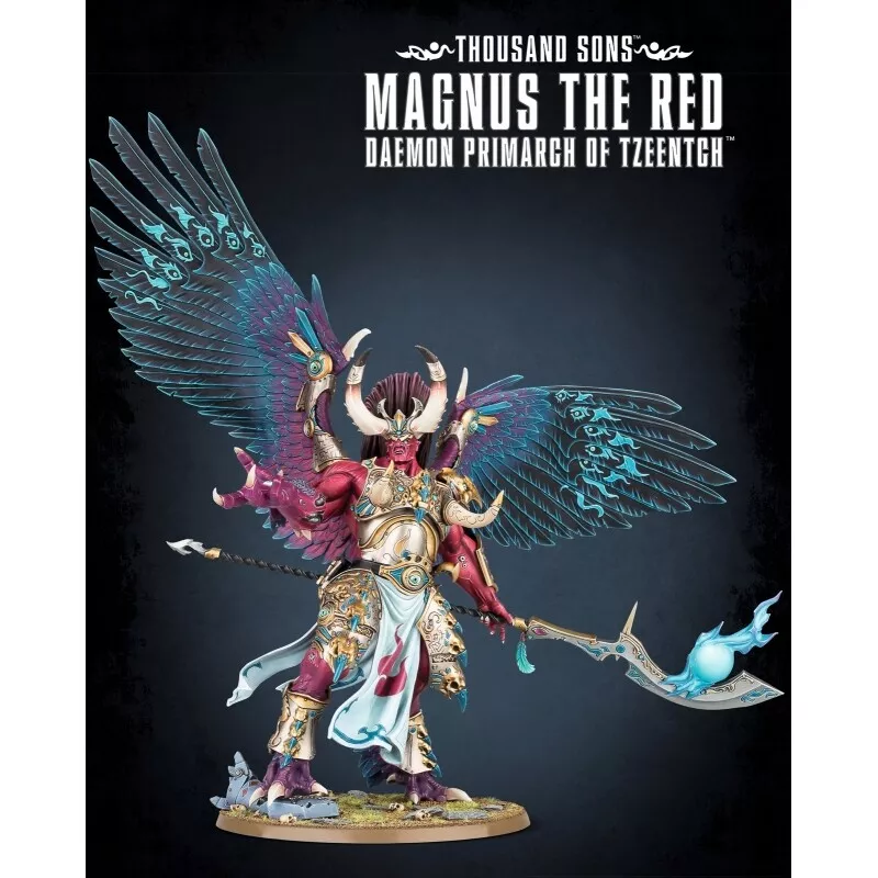 Games Workshop Warhammer 40000 Magnus The Red Daemon Primarch of Tzeentch