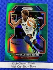 2022 #5 Danielle Robinson WNBA Panini Prizm Basketball Green Prizm Fever