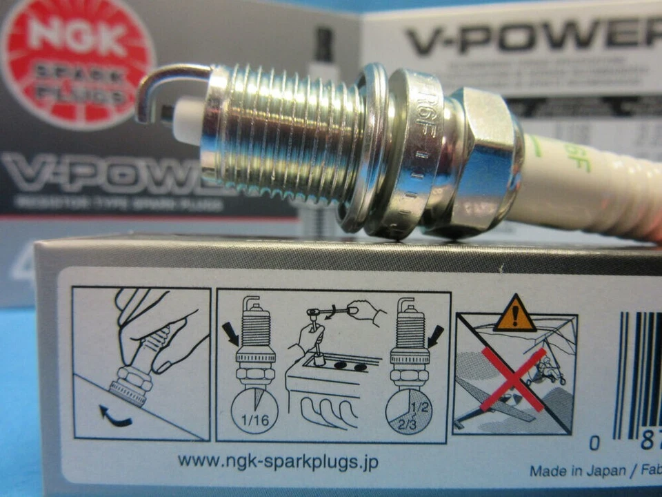 6 bujías NGK 4291 OEM # ZFR6F11 V-Power COPER para TL CL 3,2 L 929 3,0 L V6 Foto 3 de 4