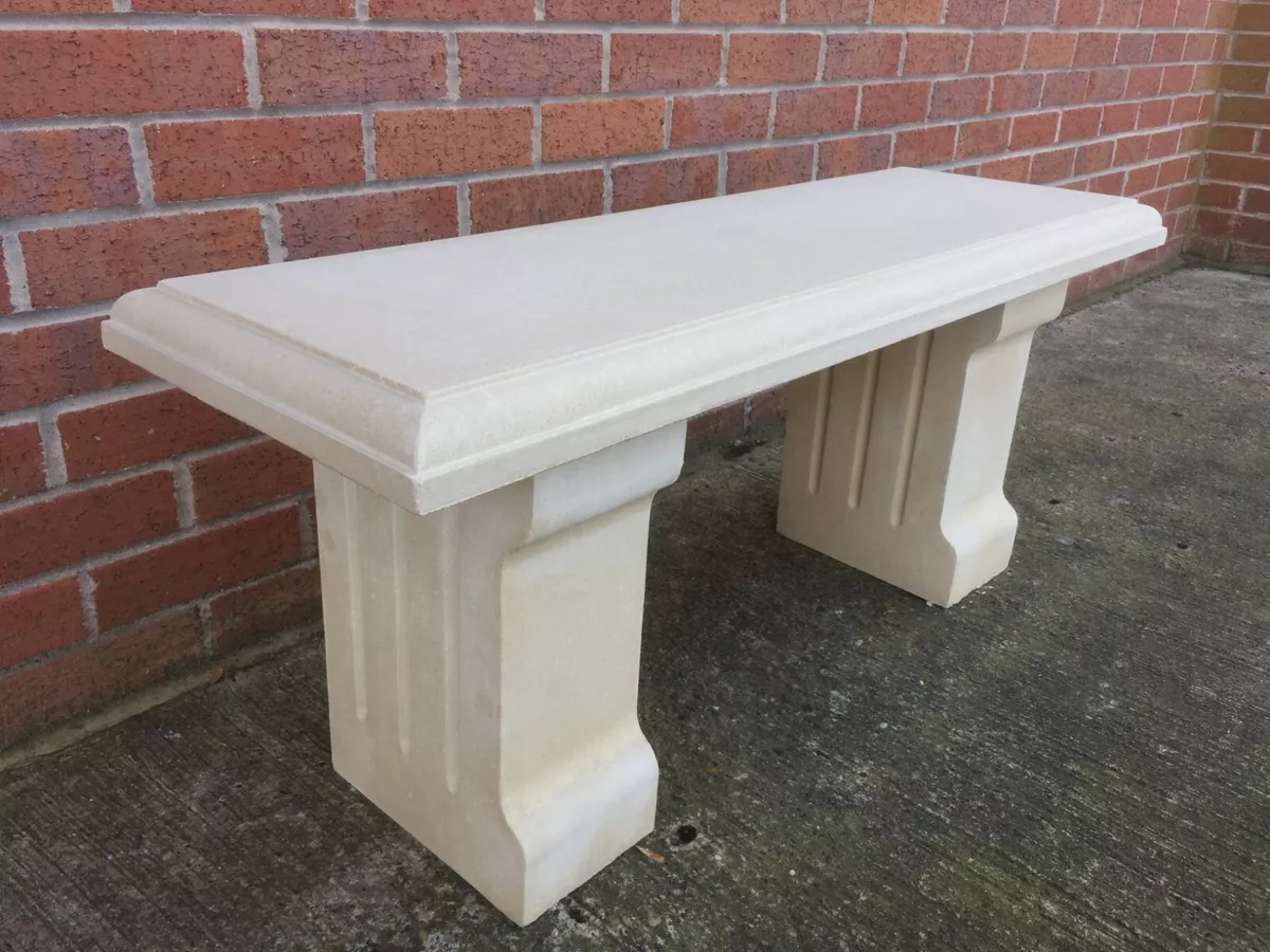 Stone Concrete Bespoke garden bench seat patio furniture Brand New. Collection