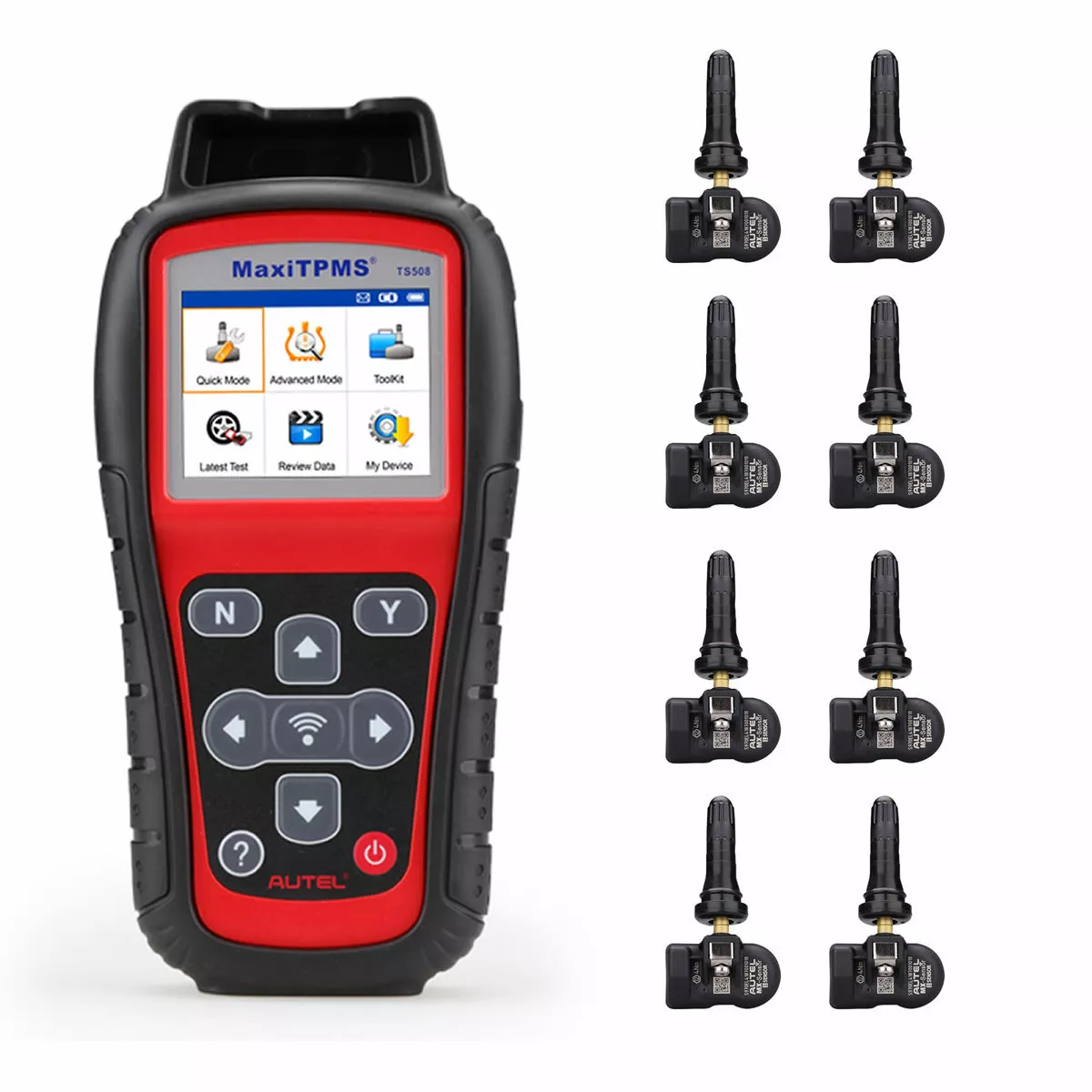 Autel TS508 MaxiTPMS Tool w/ 8 MX Programmable Sensors | eBay
