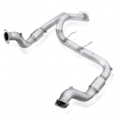 Stainless Works 2017 for F-150 Raptor 3.5L 3in Downpipe High-Flow Cats Factory C