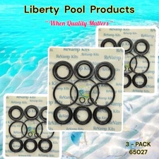 Go-Kit27 For Ala-601-6076 Slide Valve Kit Starite Swimquip Baker Hydro  3-PACK