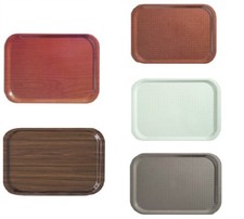 Melamine Rectangle Food Tray Serving Tea Dinner Drinks Catering Tray 18" x 14"
